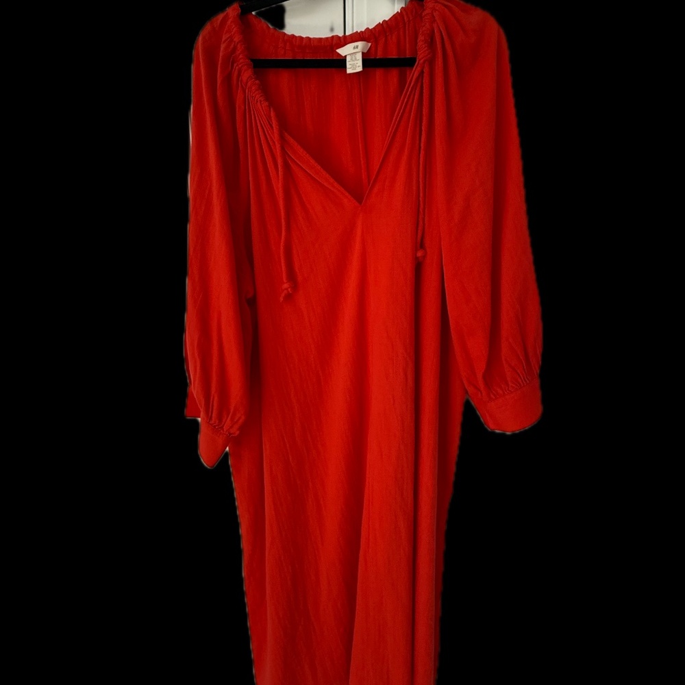 Red Midi Dress
